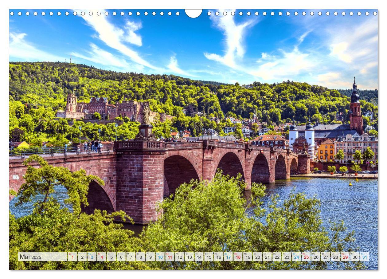 Bild: 9783383911293 | Romantische Orte am Neckar (Wandkalender 2025 DIN A3 quer),...