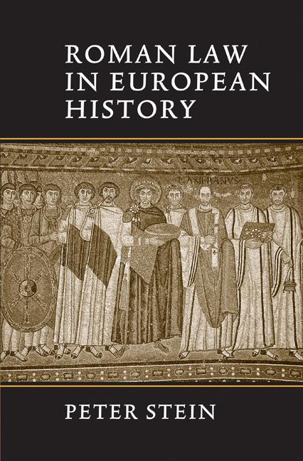 Cover: 9780521643795 | Roman Law in European History | Peter Stein | Taschenbuch | Englisch