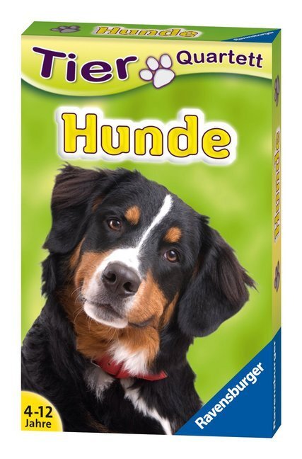 Cover: 4005556204205 | Ravensburger 20420 - Tierquartett Hunde, Klassiker für 3-6 Spieler...