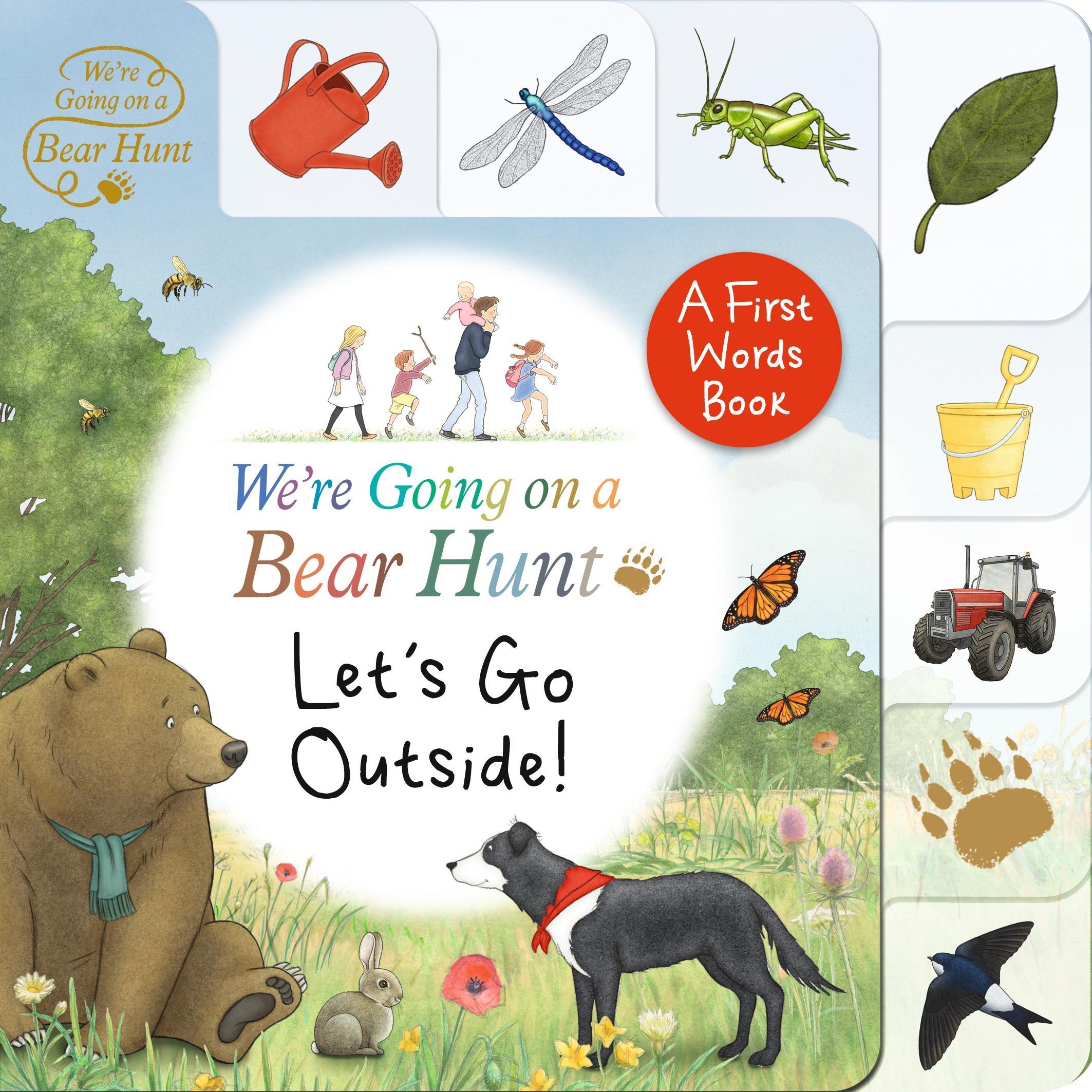 Cover: 9781529504293 | We're Going on a Bear Hunt: Let's Go Outside! | Tabbed board book