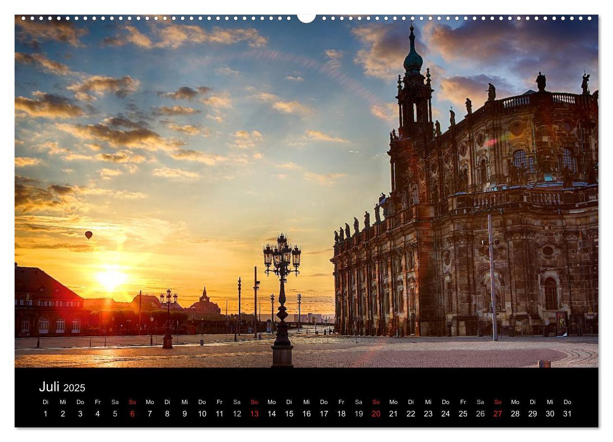 Bild: 9783435279944 | Dresden 2025 (Wandkalender 2025 DIN A2 quer), CALVENDO Monatskalender