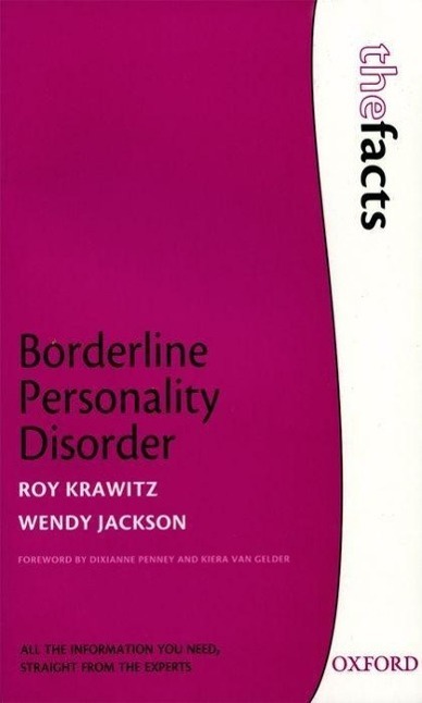 Cover: 9780199202966 | Borderline Personality Disorder | Roy Krawitz (u. a.) | Taschenbuch