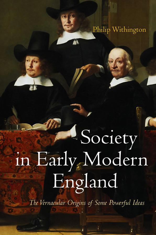 Cover: 9780745641300 | Society in Early Modern England | Philip Withington | Taschenbuch