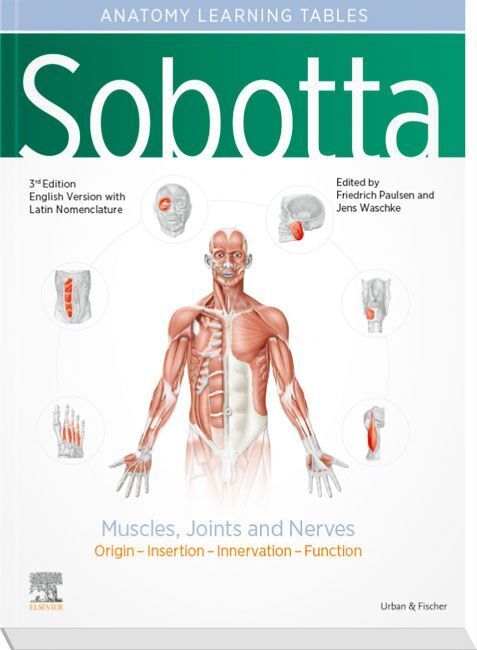 Cover: 9780702067686 | Sobotta Learning Tables of Muscles, Joints and Nerves, English/Latin