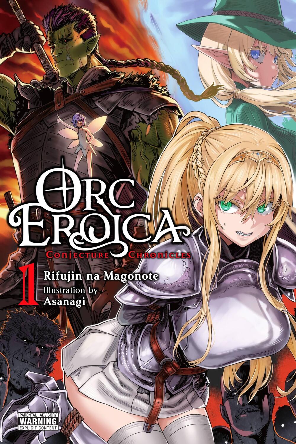 Cover: 9781975334338 | Orc Eroica, Vol. 1 (light novel) | Rifujin na Magonote | Taschenbuch