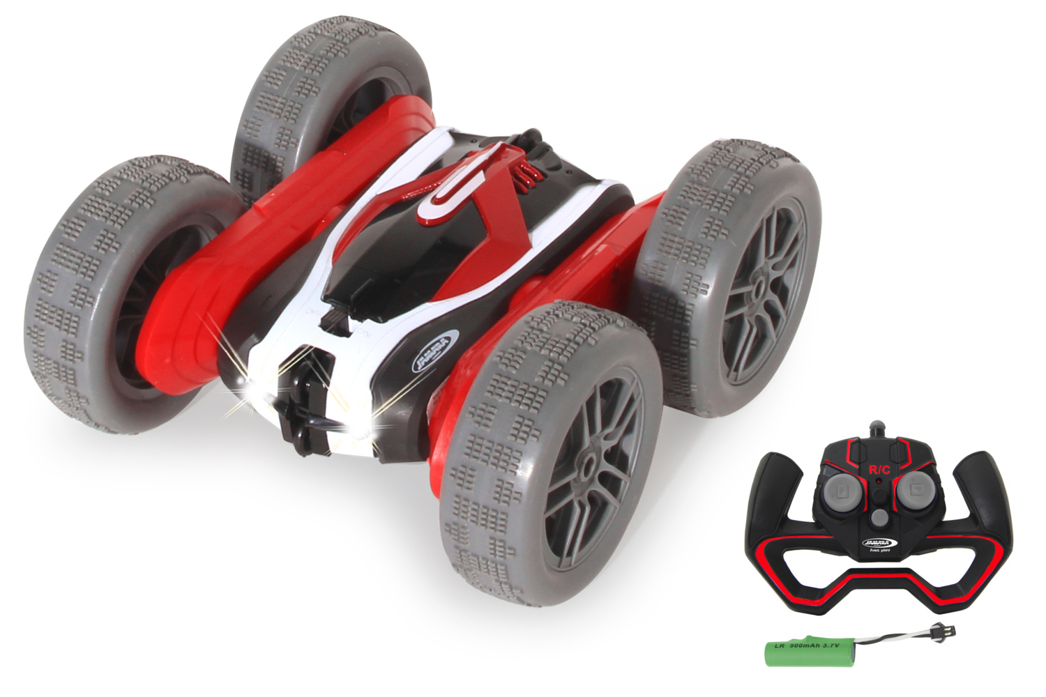 Bild: 4042774463236 | Jamara SpinX Stuntcar rot-schwarz 2,4GHz | Stück | in Windowbox | 2021