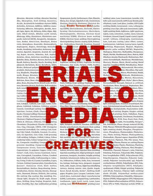 Cover: 9783035622461 | Materials Encyclopedia for Creatives | Élodie Ternaux | Buch | 448 S.