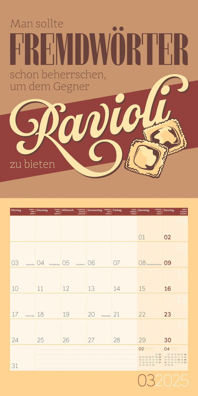 Bild: 9783838445342 | Einspruch Kalender 2025 - 30x30 | Ackermann Kunstverlag | Kalender