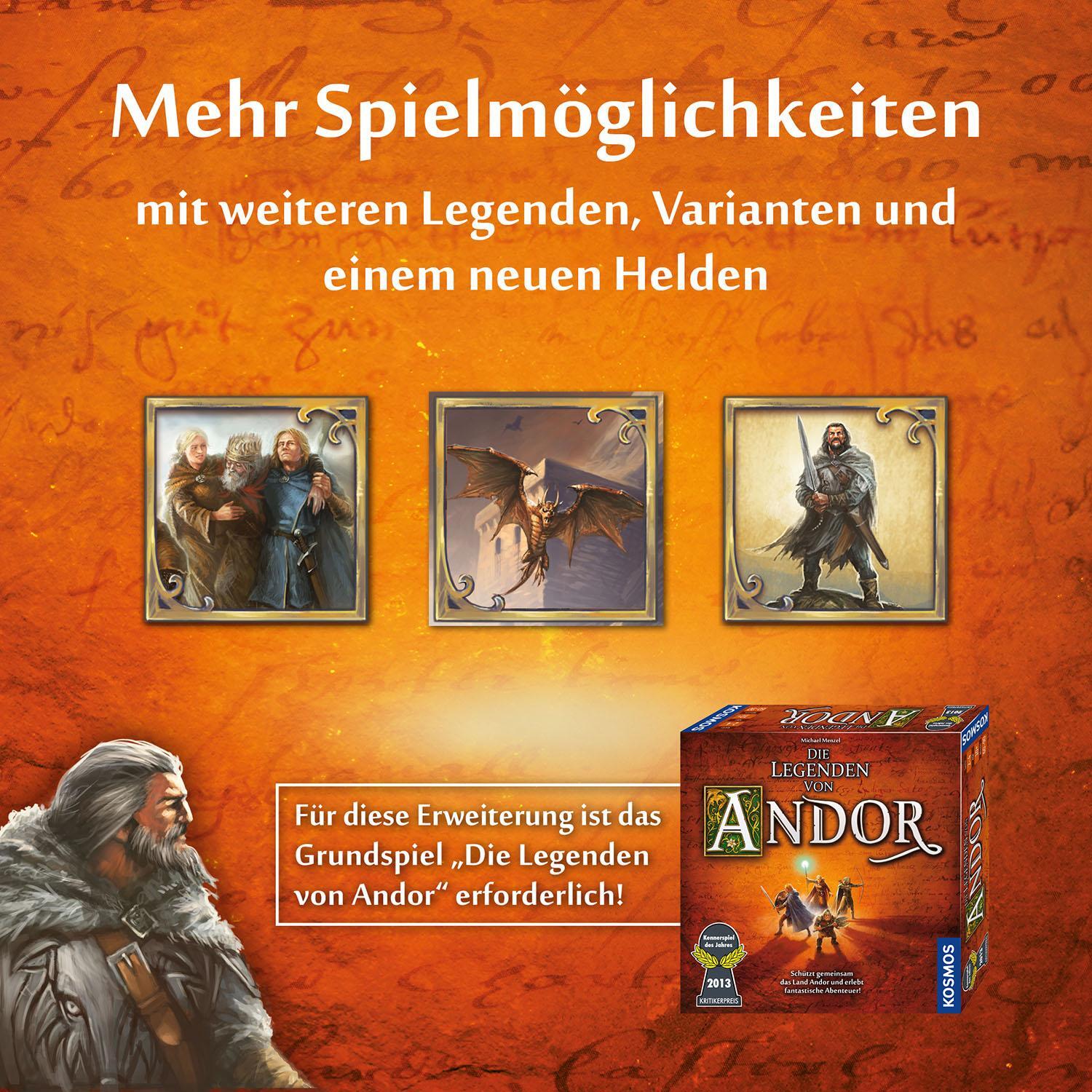 Bild: 4002051684358 | Die Legenden von Andor - Die Bonus-Box | Spiel | Michael Menzel | 2024