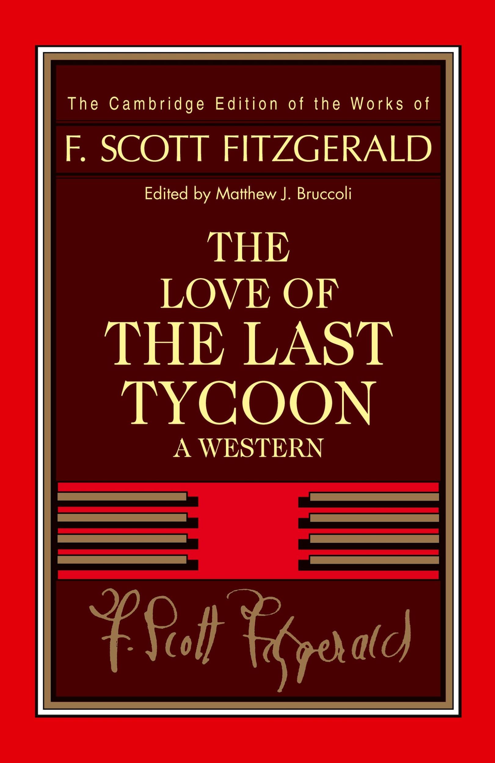 Cover: 9781107638372 | Fitzgerald | The Love of the Last Tycoon: A Western | Fitzgerald