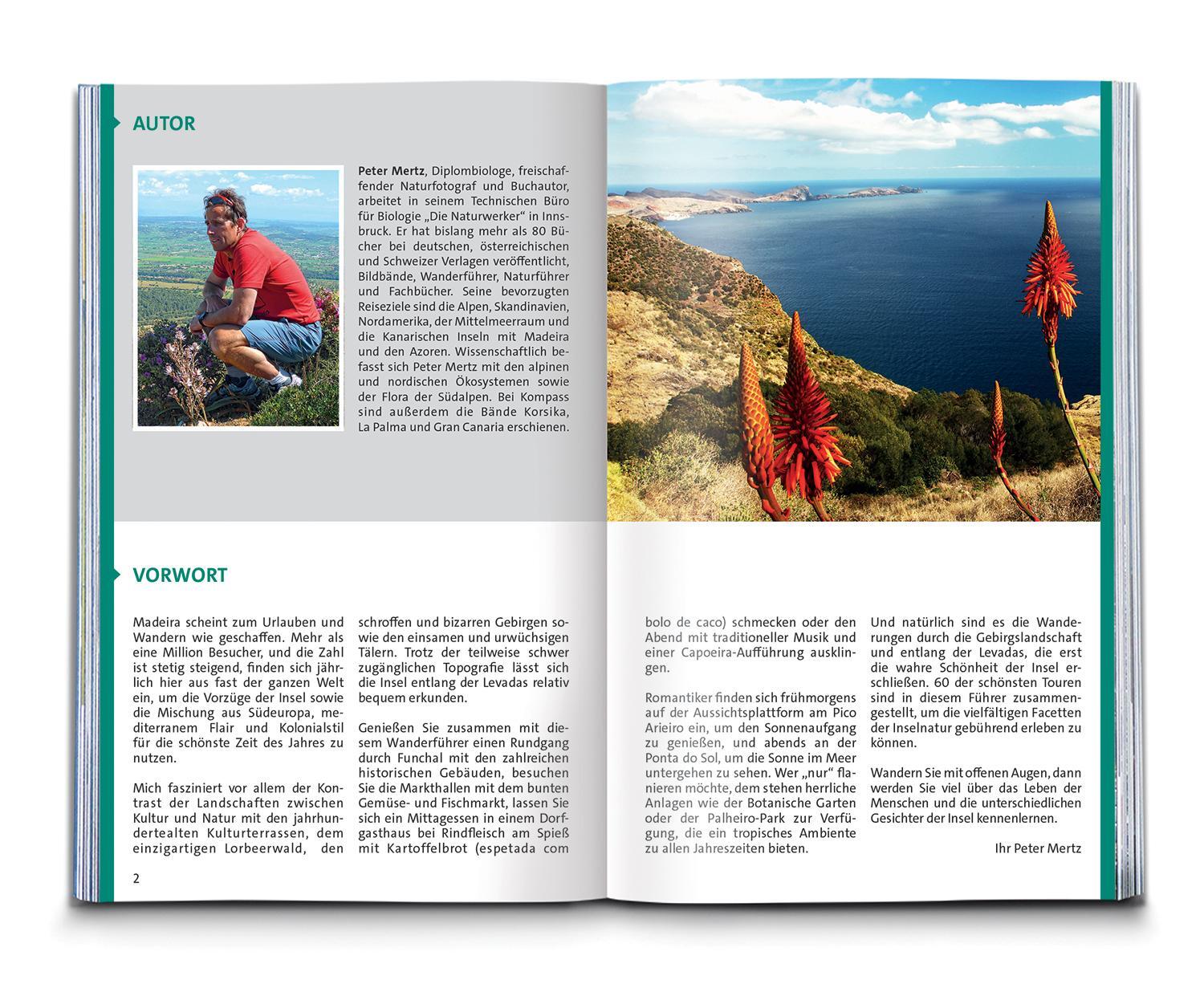 Bild: 9783991219361 | KOMPASS Wanderführer Madeira, 60 Touren | Taschenbuch | 276 S. | 2023
