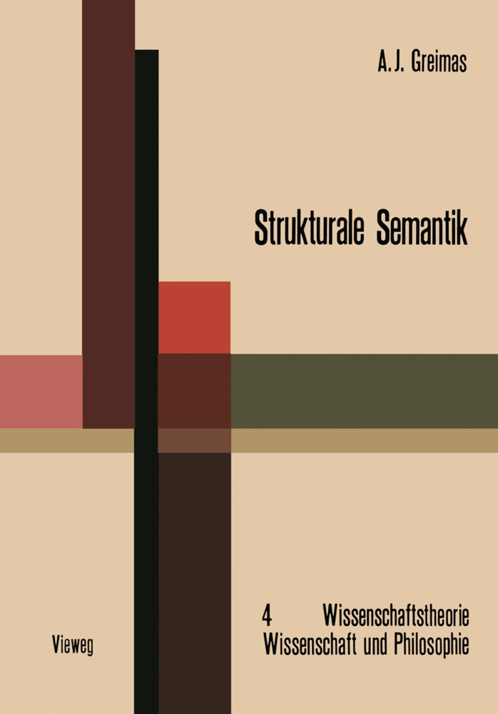 Cover: 9783528073145 | Strukturale Semantik | Methodologische Untersuchungen | Greimas | Buch