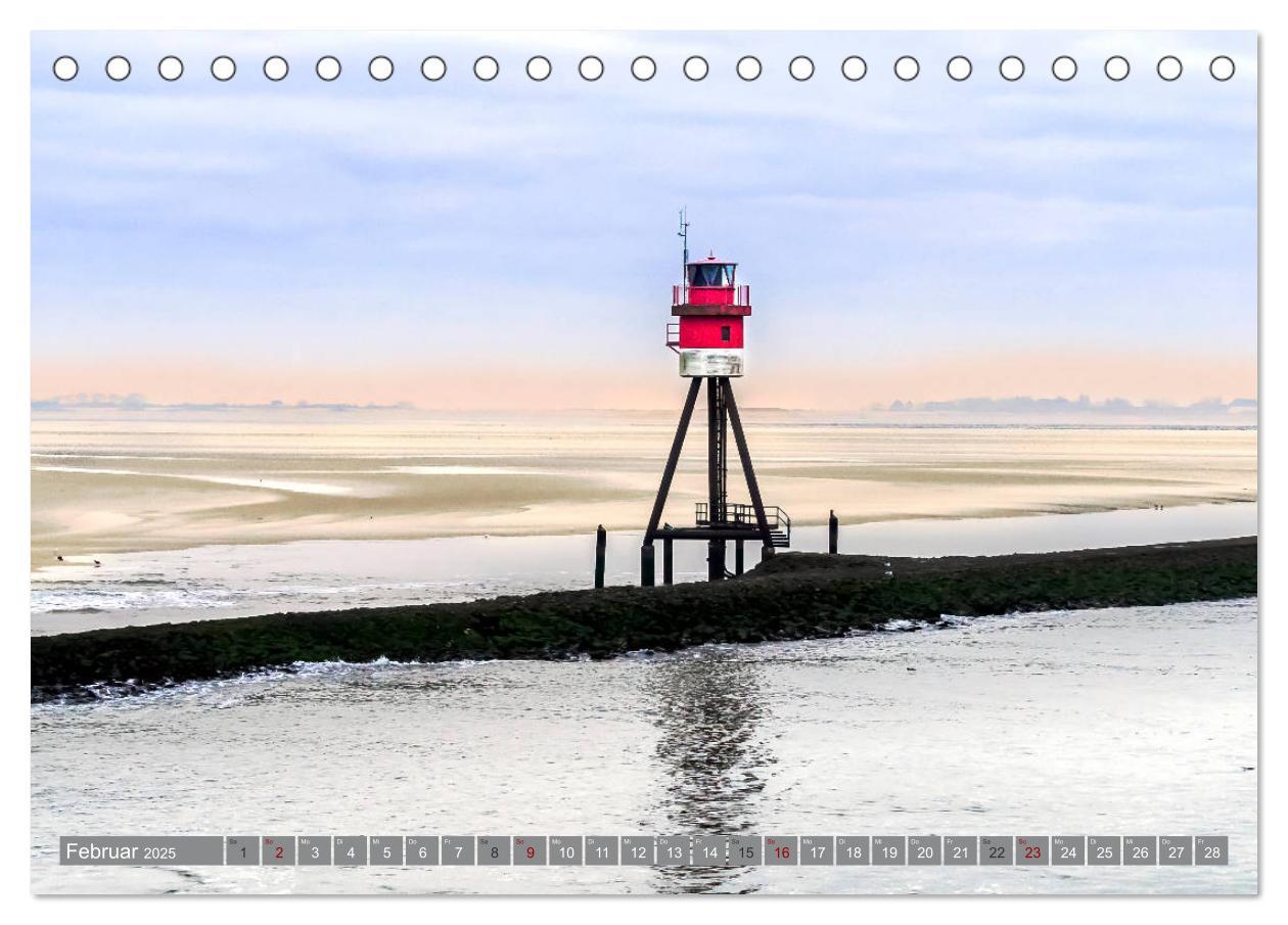 Bild: 9783435348824 | BORKUM Trauminsel in der Nordsee (Tischkalender 2025 DIN A5 quer),...