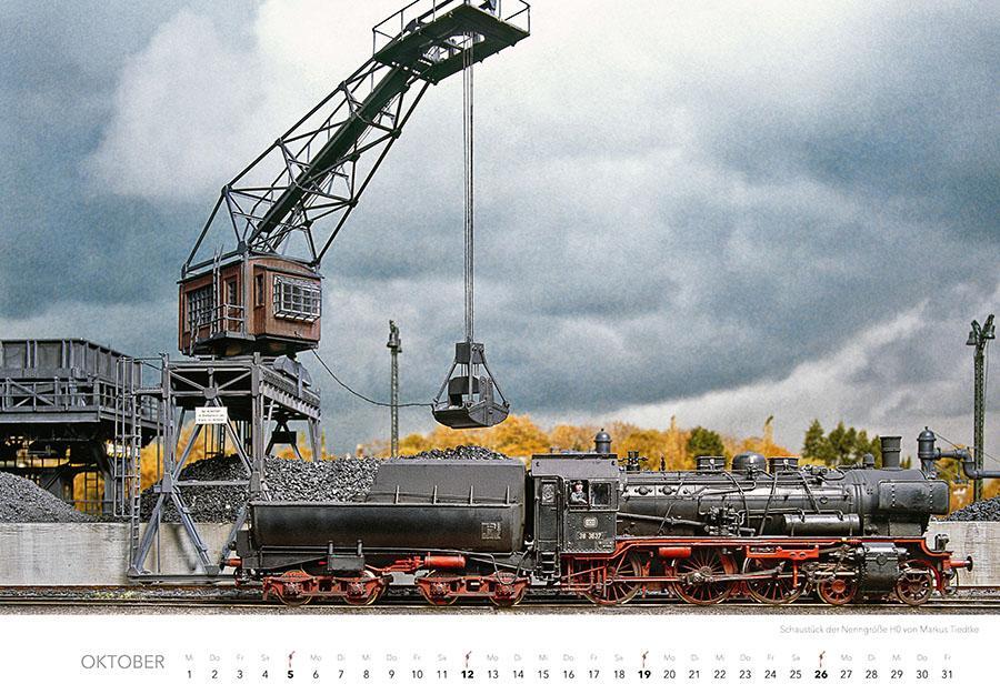 Bild: 9783966648356 | Traumanlagen von Modellbahnprofis Kalender 2025 | Kalender | 14 S.