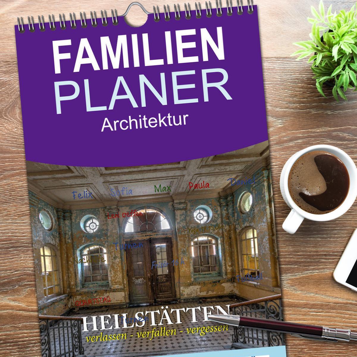 Bild: 9783457108604 | Familienplaner 2025 - Heilstätten - verlassen und vergessen mit 5...