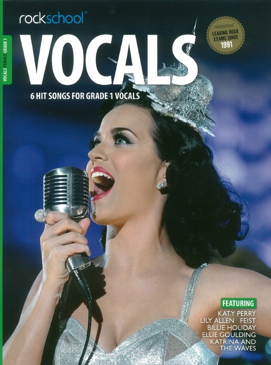 Cover: 9781910975008 | Rockschool: Vocals Grade 1 - Female (2014) | Syllabus | ROCKSCHOOL