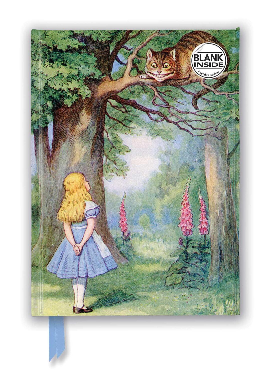 Cover: 9781839648588 | John Tenniel: Alice and the Cheshire Cat (Foiled Blank Journal) | Buch