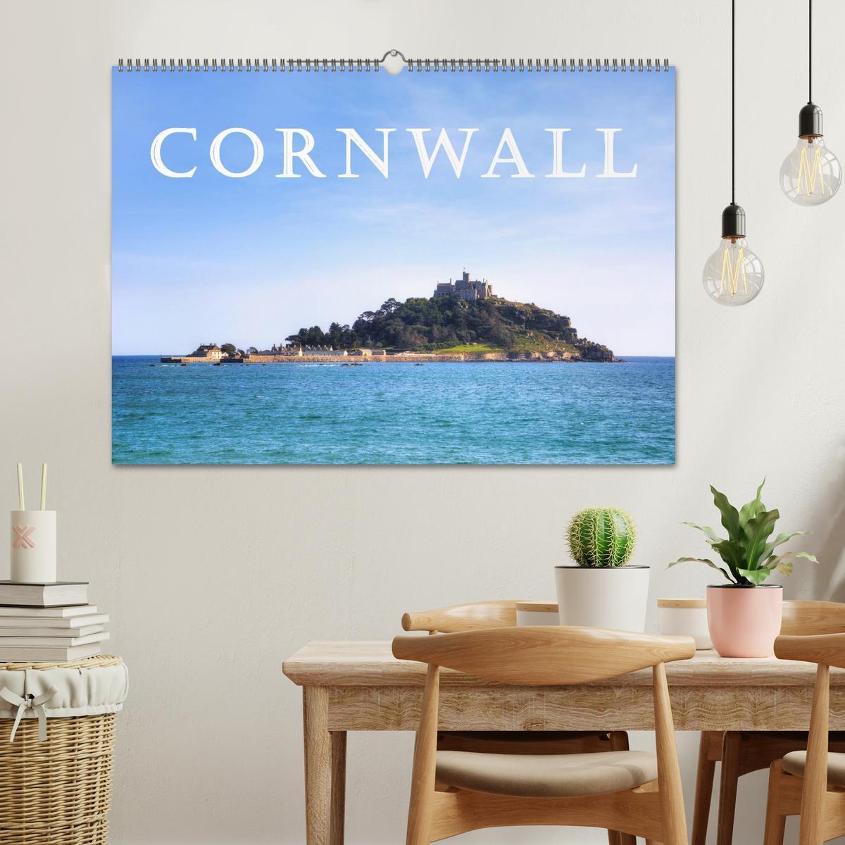 Bild: 9783435595525 | Cornwall (Wandkalender 2025 DIN A2 quer), CALVENDO Monatskalender