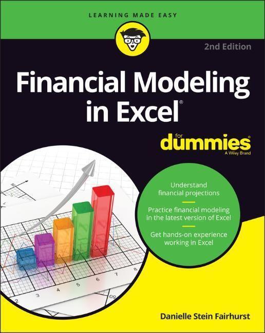 Cover: 9781119844518 | Financial Modeling in Excel For Dummies | Danielle Stein Fairhurst
