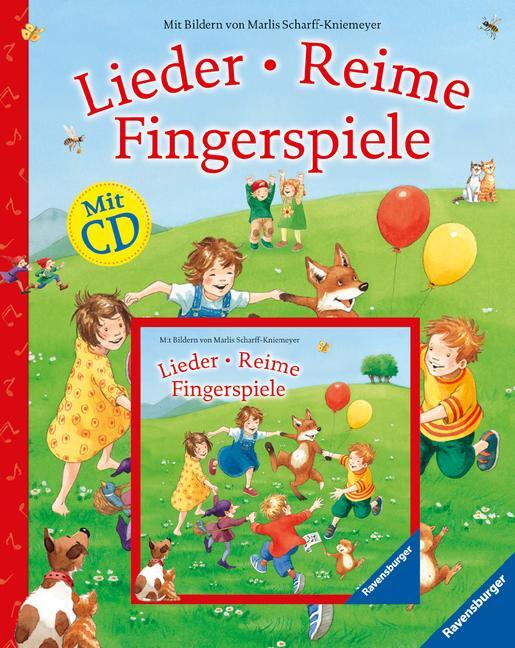 Cover: 9783473553549 | Lieder, Reime, Fingerspiele (mit CD) | Marlis Scharff-Kniemeyer | Buch