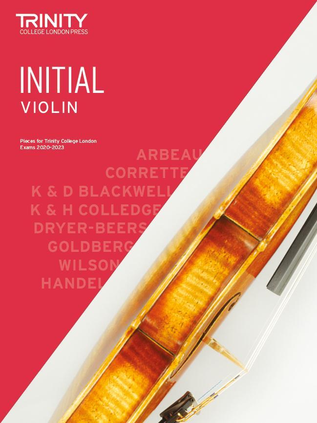 Cover: 9780857368218 | Violin 2020-2023. Initial | Trinity College London | Broschüre | Buch