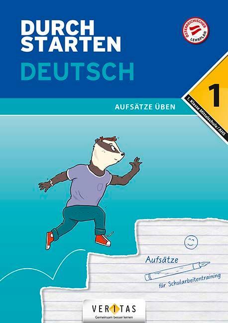 Cover: 9783710136214 | Durchstarten 1. Klasse - Deutsch AHS - Aufsätze | Gernot Blieberger