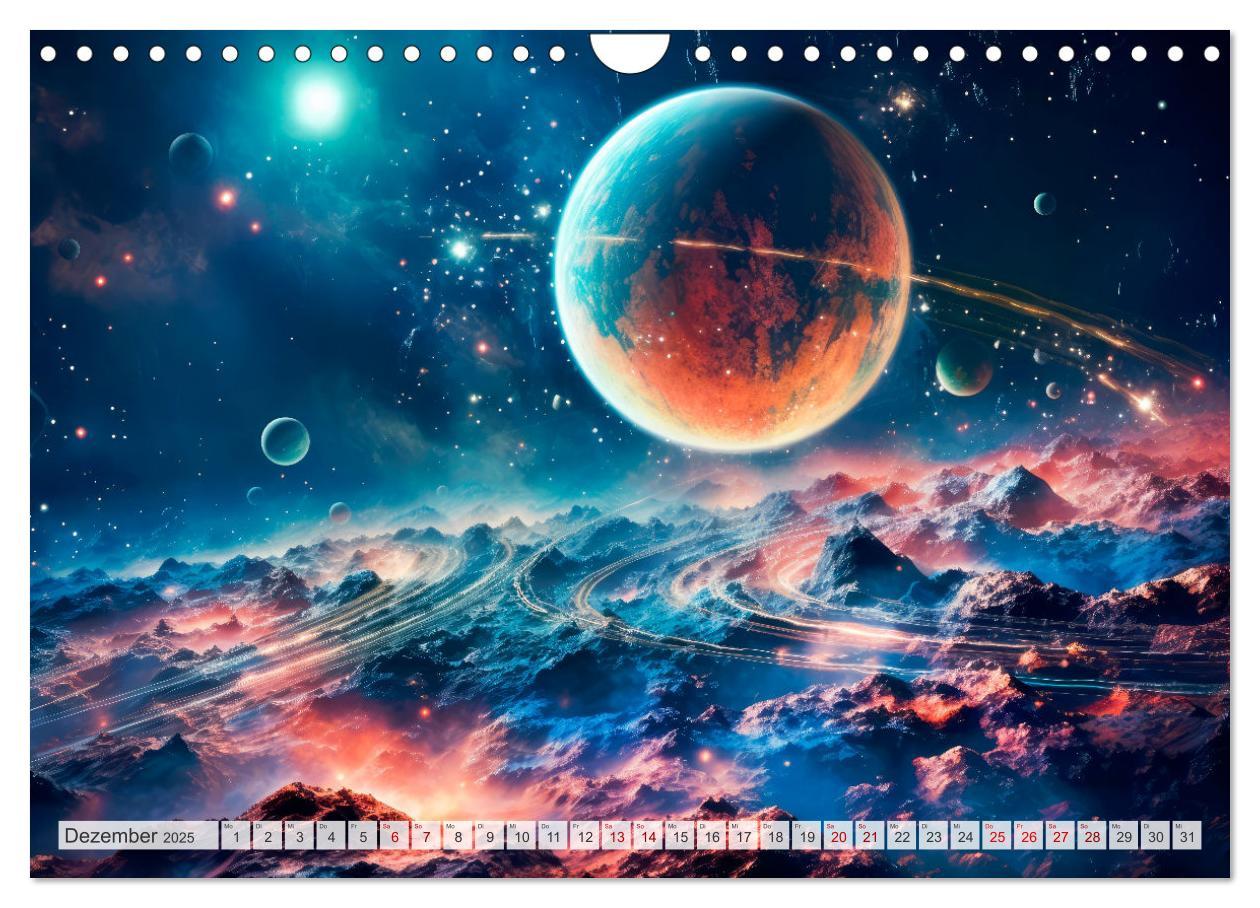 Bild: 9783383841729 | SCIENCE-FICTION Leben auf fernen Planeten (Wandkalender 2025 DIN A4...