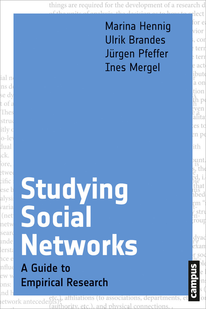 Cover: 9783593397634 | Studying Social Networks | A Guide to Empirical Research | Taschenbuch