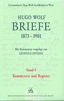 Cover: 9783902681232 | Briefe Band 4 (1873-1901) Kommentar und Register | EAN 9783902681232