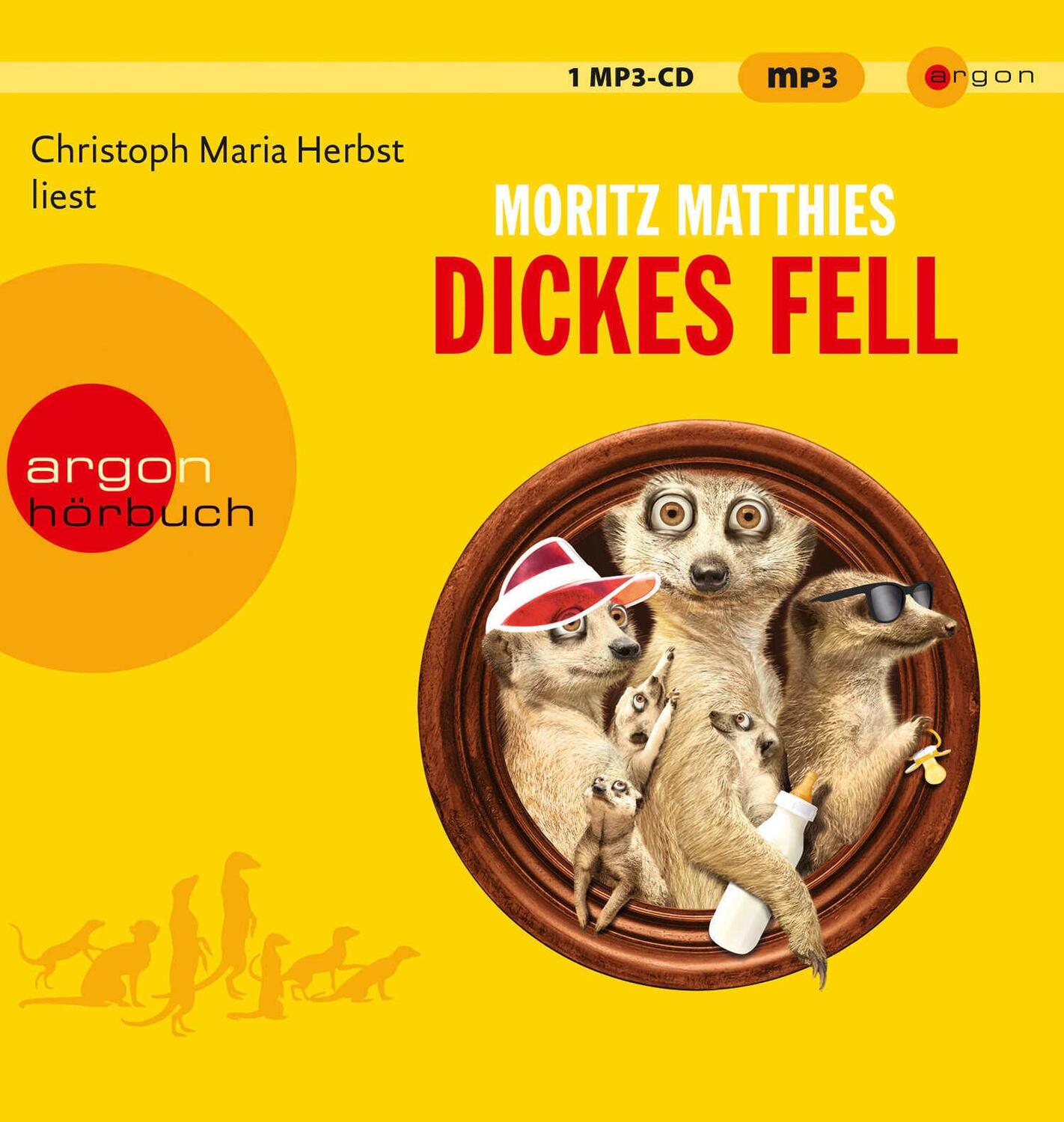 Cover: 9783839894842 | Dickes Fell | Roman | Moritz Matthies | MP3 | Erdmännchen-Krimi | 2021