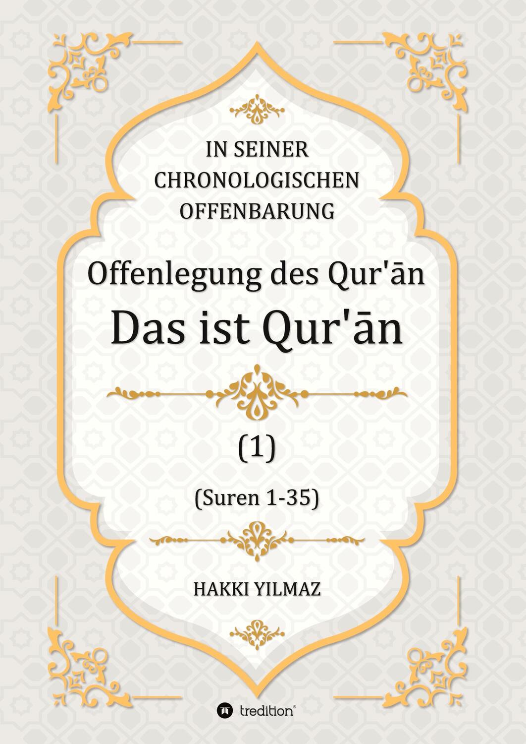 Cover: 9783347624443 | Offenlegung des Qur¿¿n | Das ist der Qur¿¿n | Hakki Yilmaz | Buch