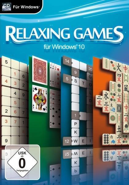 Cover: 4064210190858 | Relaxing Games für Windows 10. Für Windows Vista/7/8/8.1/10 | CD-ROM