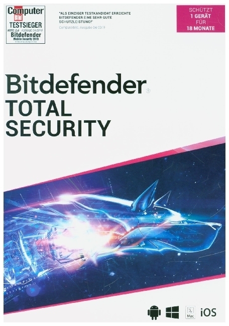 Cover: 9783828747623 | Bitdefender Total Security 2021 1 Gerät / 18 Monate, Code in a Box