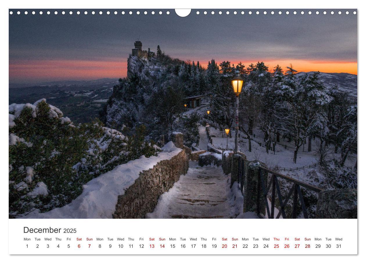 Bild: 9781325931149 | San Marino The oldest Republic in the world (Wall Calendar 2025 DIN...