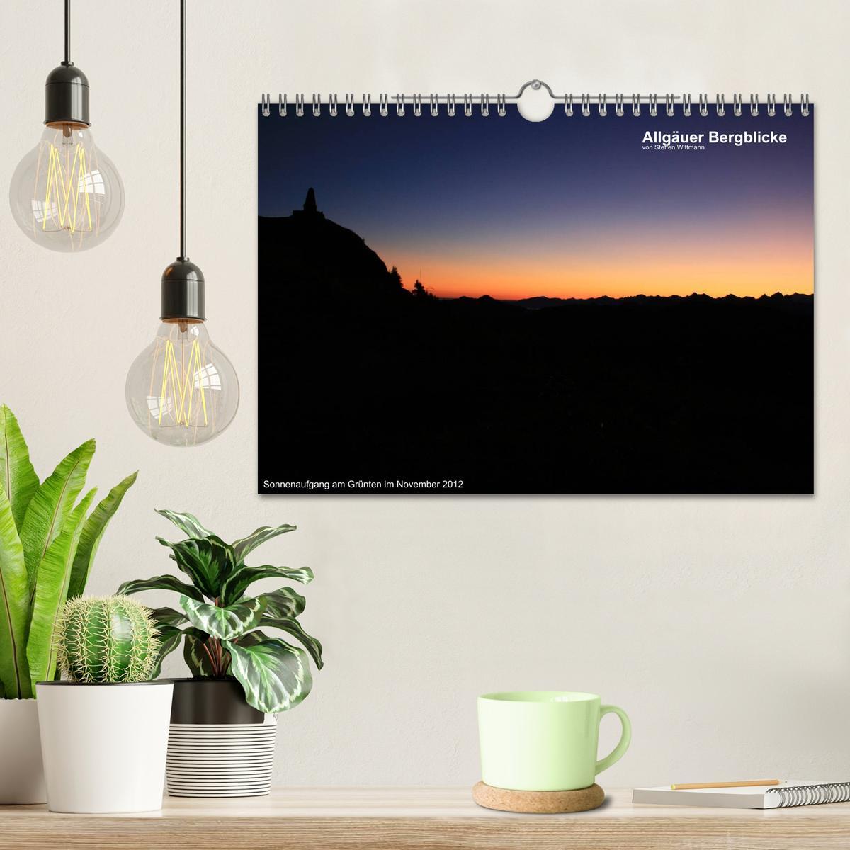 Bild: 9783435838202 | Allgäuer Bergblicke (Wandkalender 2025 DIN A4 quer), CALVENDO...