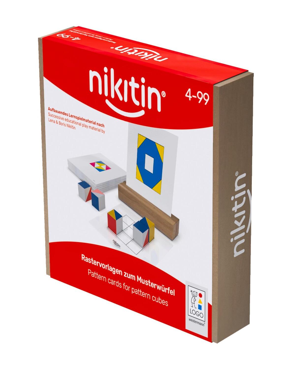 Cover: 9783072100274 | Das Nikitin Material - zu N1: Rastervorlagen zum Musterwürfel | Box