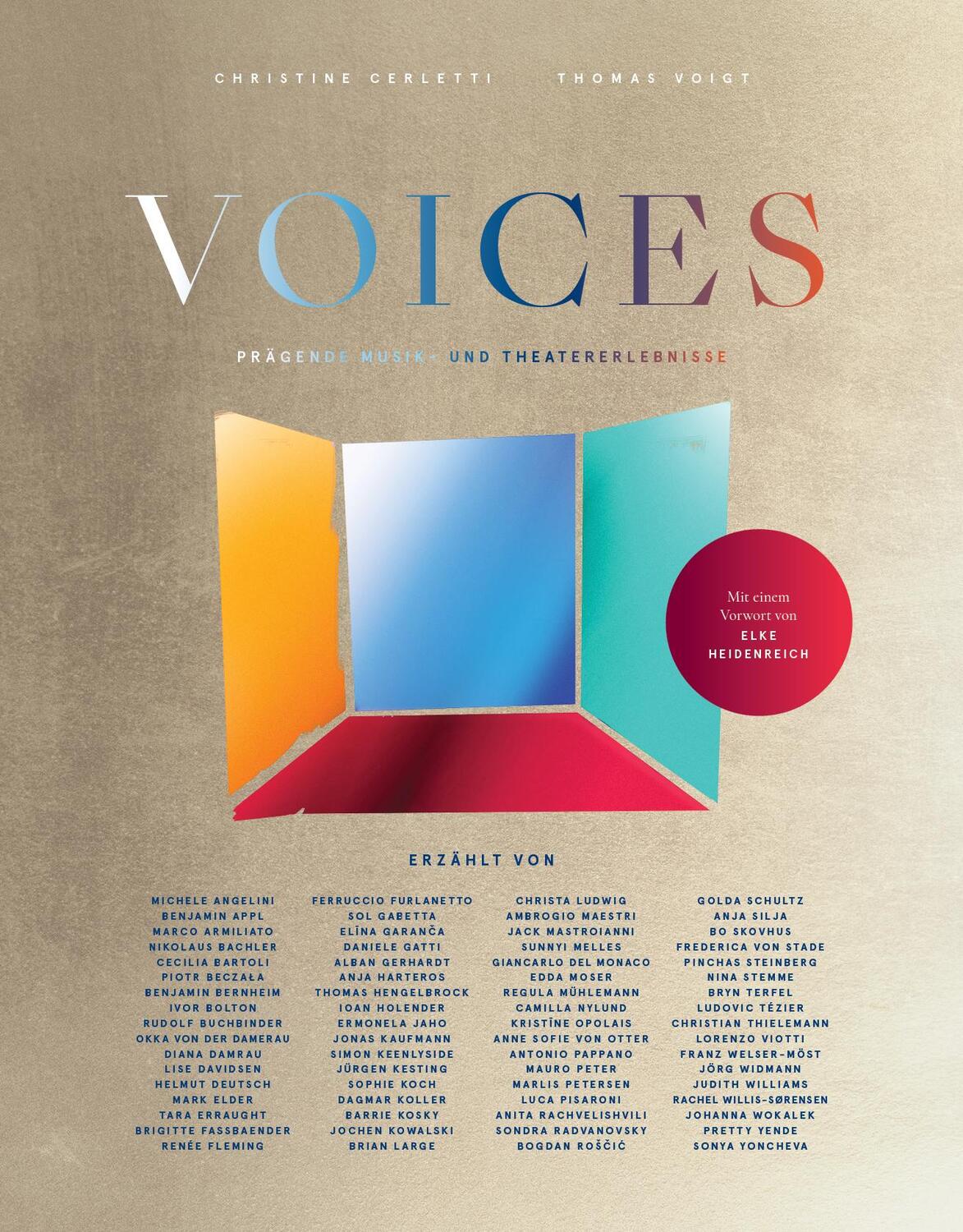 Cover: 9783903439443 | VOICES: Prägende Musik- und Theatererlebnisse | Thomas Voigt (u. a.)