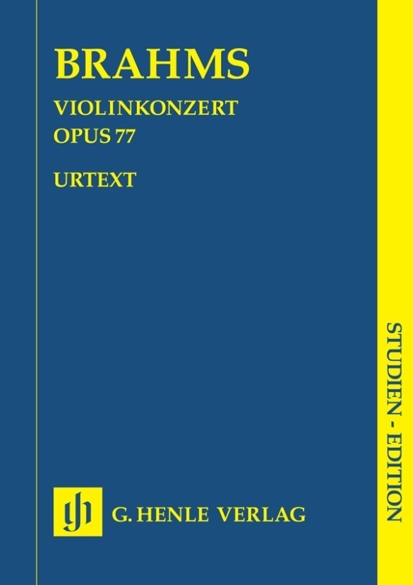 Cover: 9790201898544 | Violin Concerto D major op. 77 | Besetzung: Werke für Orchester | Buch