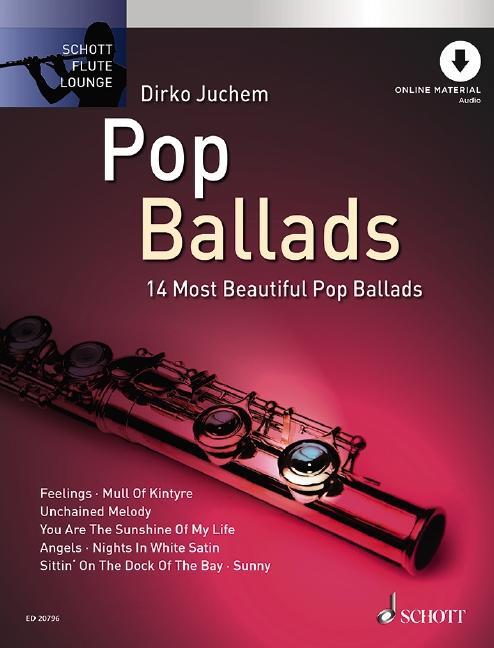 Cover: 9783795759919 | Pop Ballads Flöte | Die 14 schönsten Pop Balladen. Flöte. | Broschüre