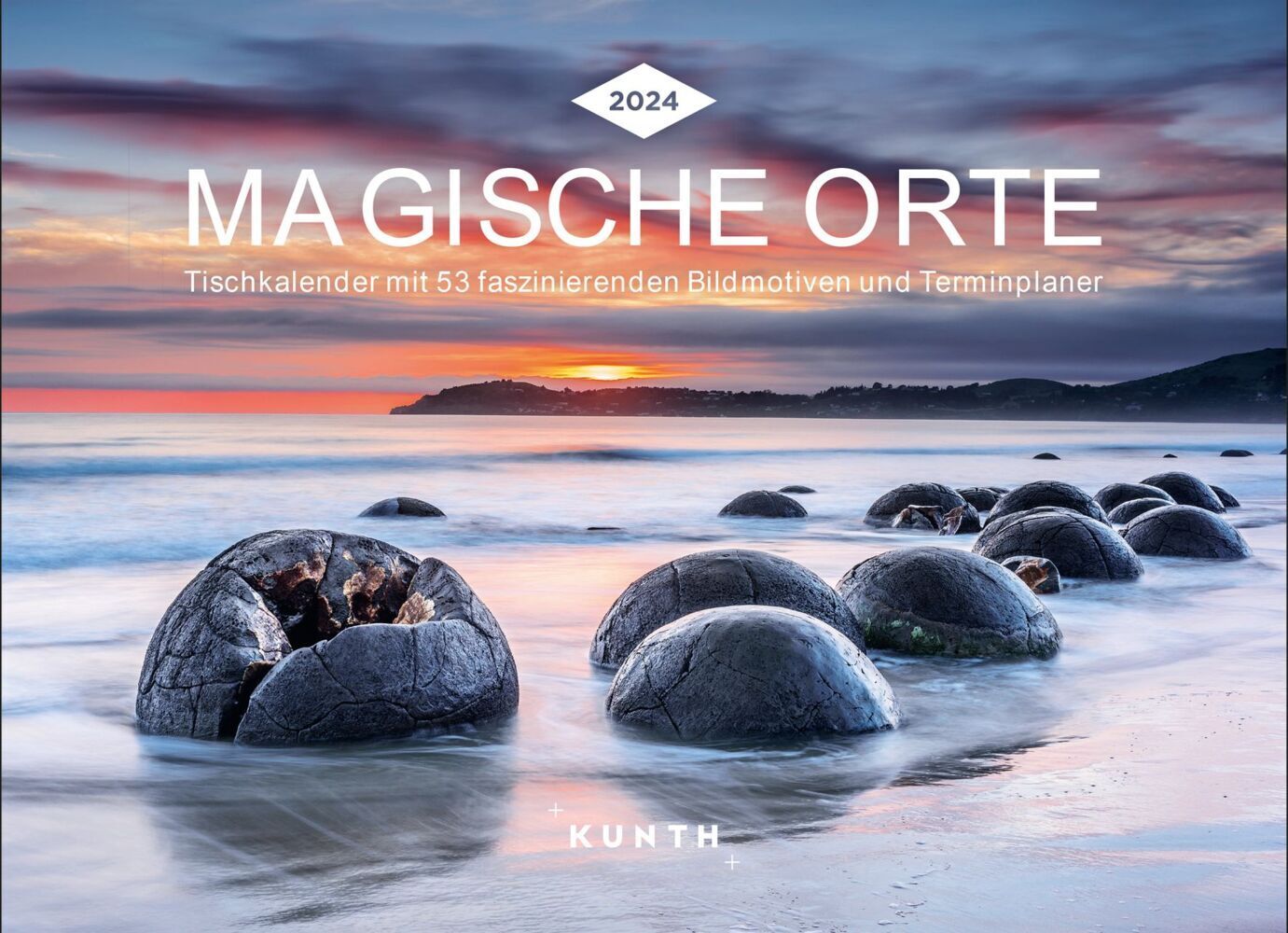 Cover: 9783965912885 | Magische Orte - KUNTH Tischkalender 2024 | Kalender | 54 S. | Deutsch