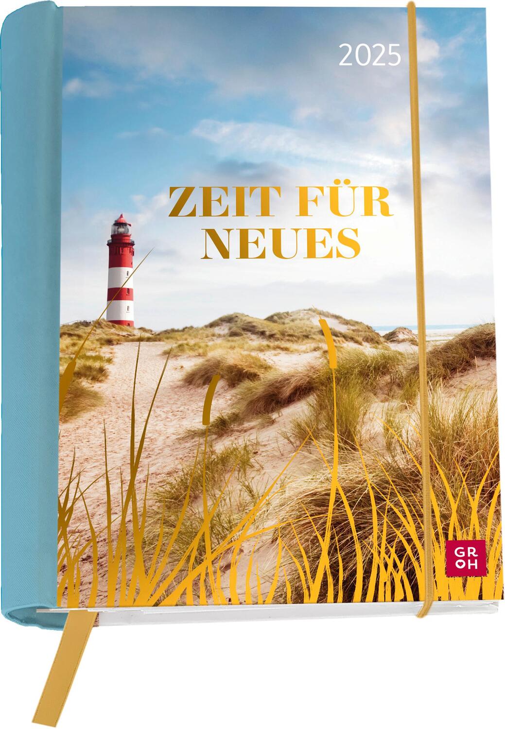 Cover: 4036442012062 | Buchkalender 2025: Zeit für Neues | Groh Verlag | Kalender | 144 S.