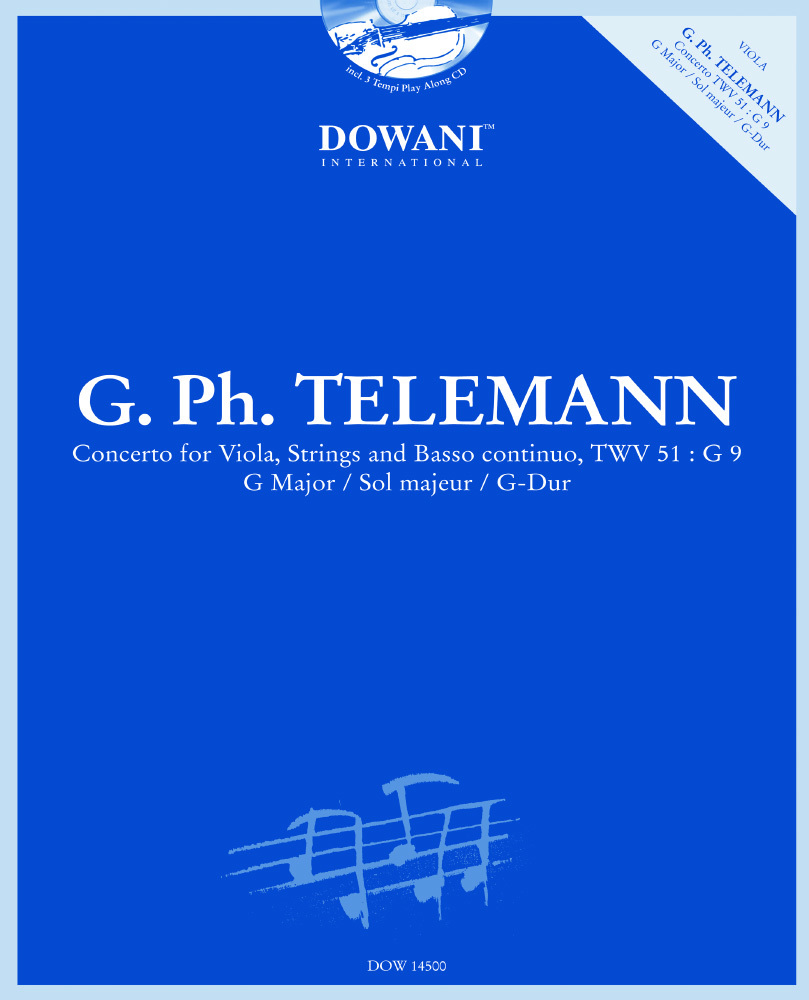 Cover: 9783905476422 | Concerto G-major TWV 51:G9 | TWV 51: G 9 in G Major | Telemann | 2017