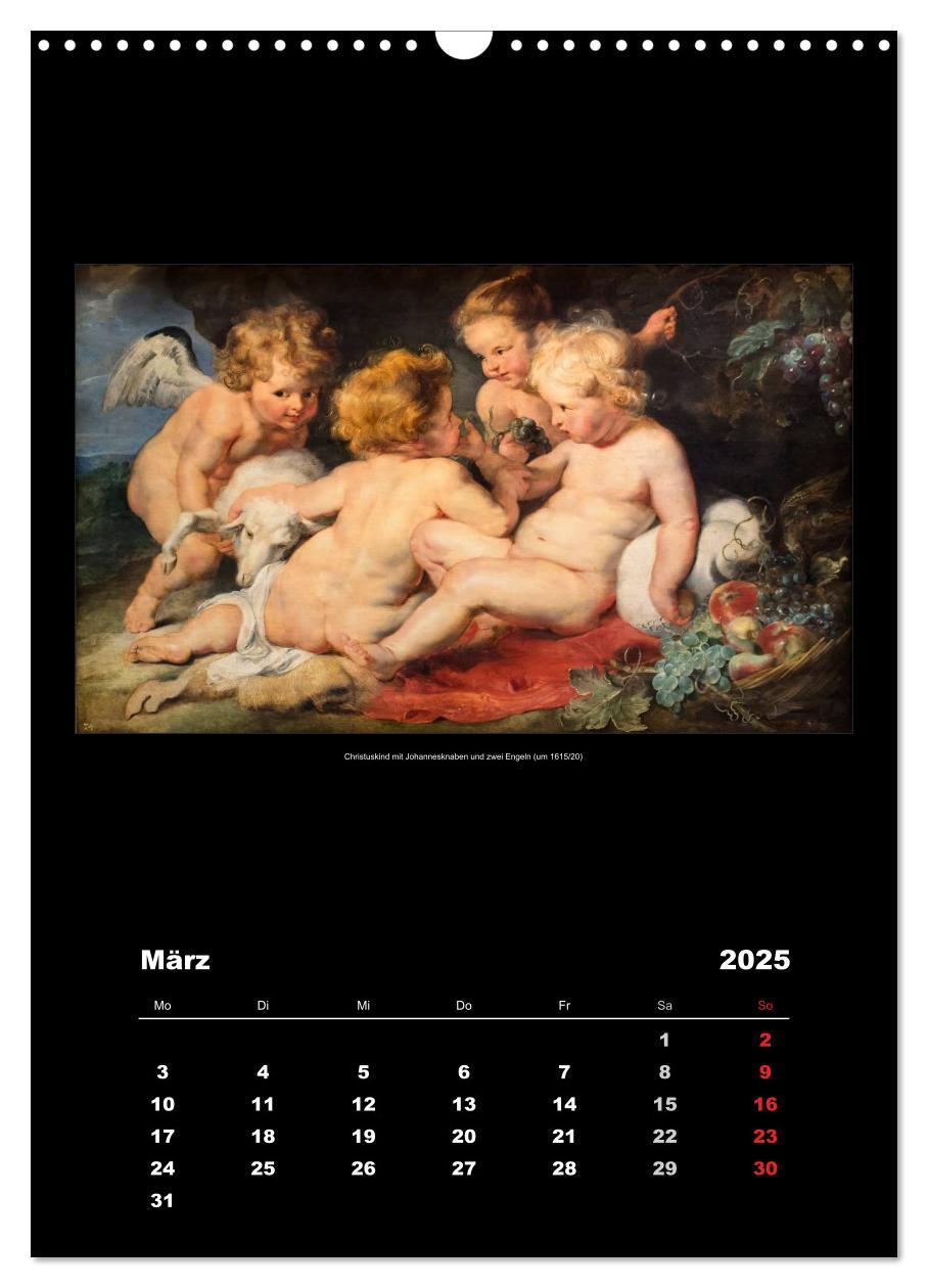 Bild: 9783457012550 | Peter Paul Rubens - Rubens (Wandkalender 2025 DIN A3 hoch),...