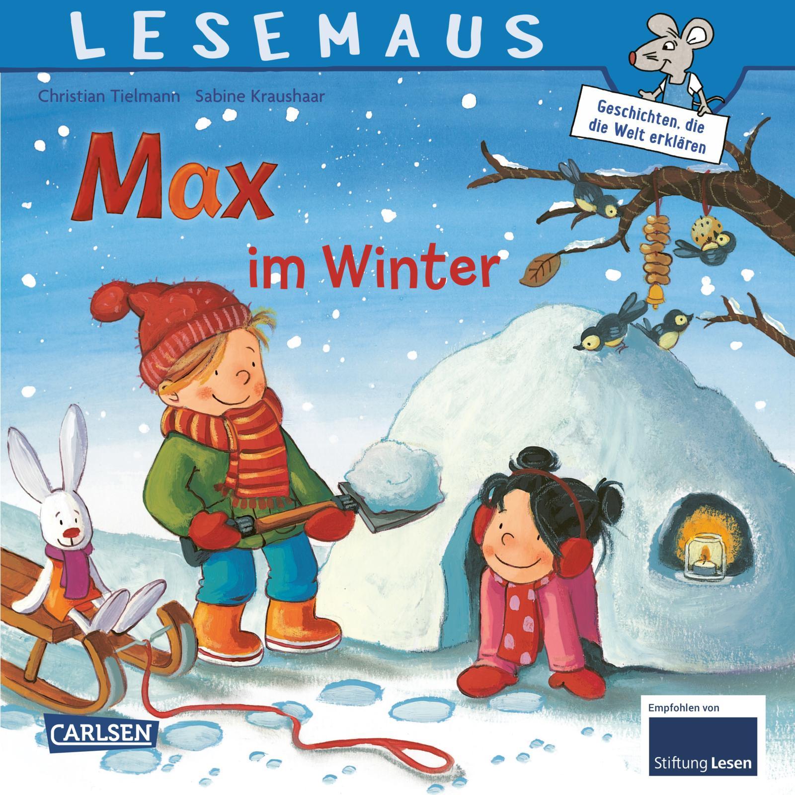 Cover: 9783551084637 | Max im Winter | Christian Tielmann | Taschenbuch | Lesemaus | 24 S.