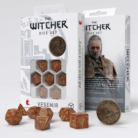 Cover: 5907699496679 | The Witcher Dice Set. Vesemir - The Wise Witcher | Auslaufartikel