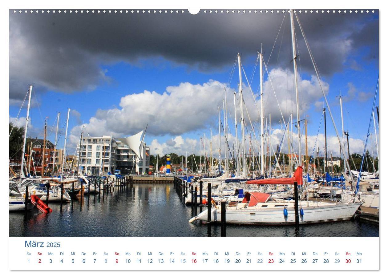 Bild: 9783435724567 | Eckernförde 2025. Impressionen rund um den Hafen (Wandkalender 2025...