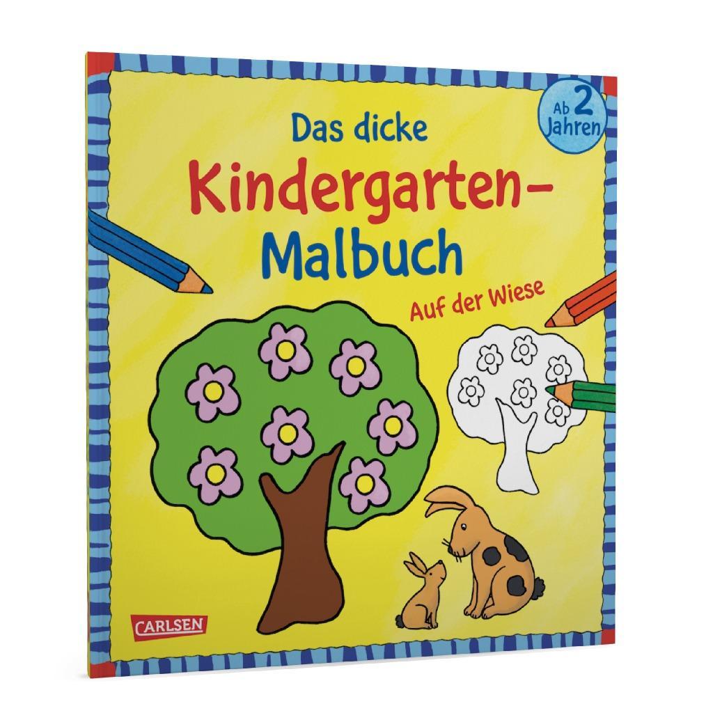 Bild: 9783551191328 | Ausmalbilder für Kita-Kinder: Das dicke Kindergarten-Malbuch: Auf...