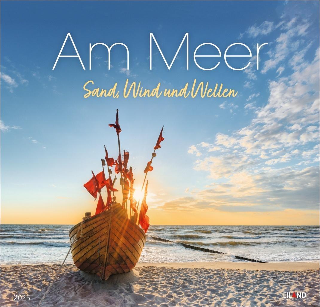 Cover: 9783964023094 | Am Meer Edition Kalender 2025 - Sand, Wind und Wellen | Hans Jessel
