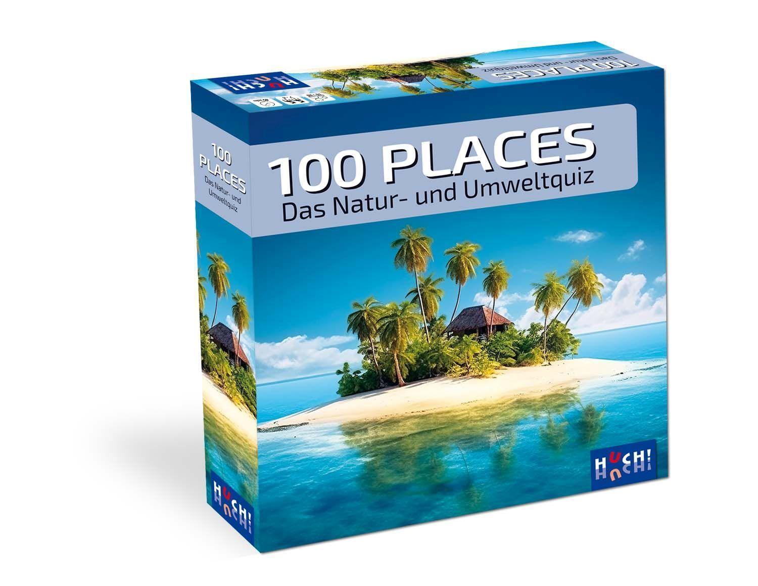 Cover: 4260071883070 | 100 Places | Huch! | Spiel | 883070 | Deutsch | 2024 | Huch &amp; Friends
