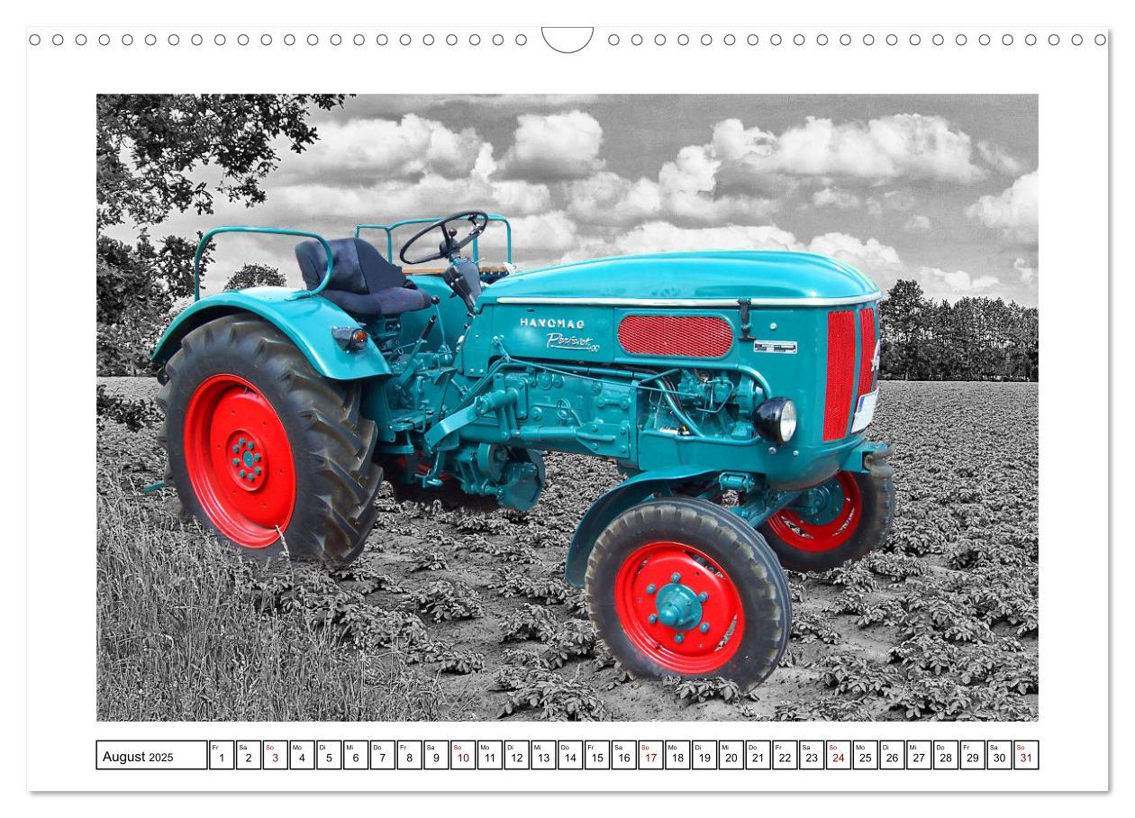 Bild: 9783383942808 | HANOMAG und LANZ Oldtimer Modelle (Wandkalender 2025 DIN A3 quer),...